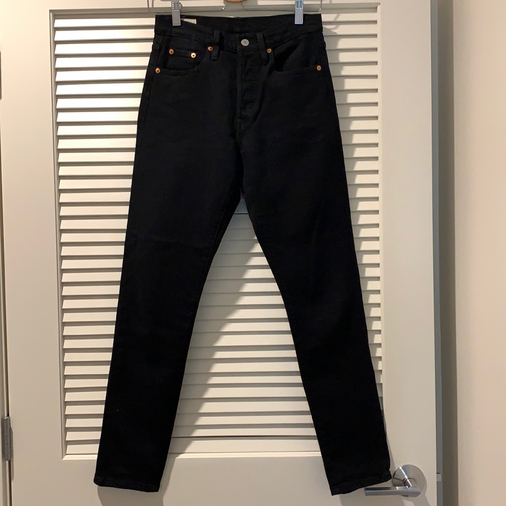Levi's 501 High-Rise Straight Leg Jeans W25 L30